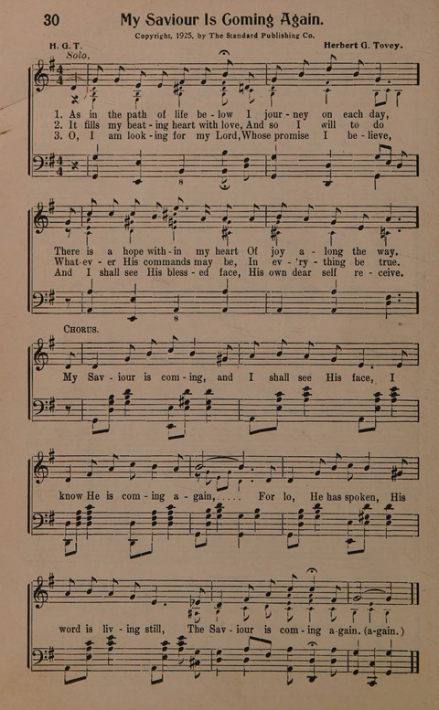 Sacred Solos and Duets: suitable for special music in church service, gospel meetings, Sunday school, Christian Endeavor, etc. page 32