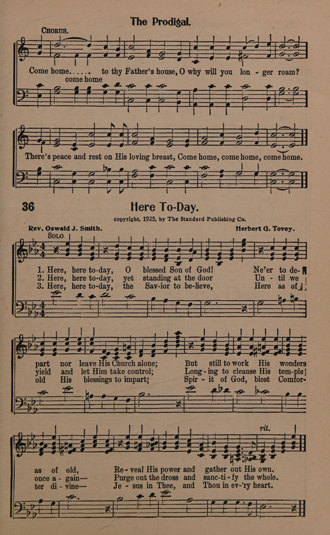 Sacred Solos and Duets: suitable for special music in church service, gospel meetings, Sunday school, Christian Endeavor, etc. page 39