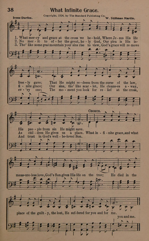 Sacred Solos and Duets: suitable for special music in church service, gospel meetings, Sunday school, Christian Endeavor, etc. page 41