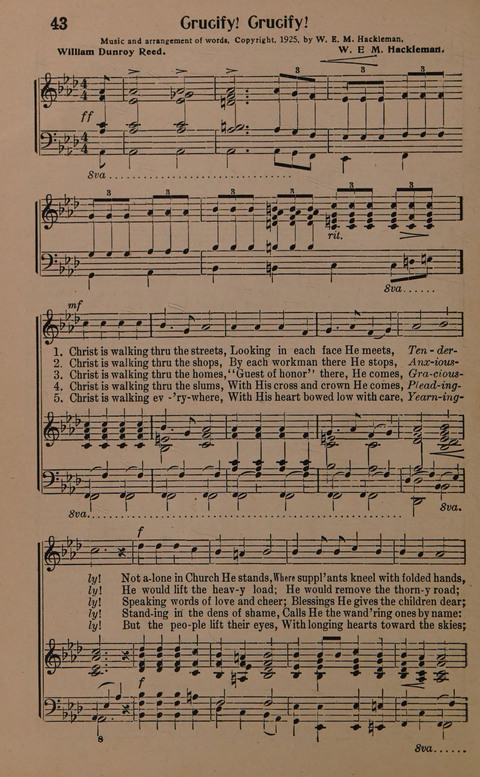 Sacred Solos and Duets: suitable for special music in church service, gospel meetings, Sunday school, Christian Endeavor, etc. page 46
