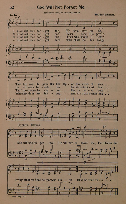 Sacred Solos and Duets: suitable for special music in church service, gospel meetings, Sunday school, Christian Endeavor, etc. page 56