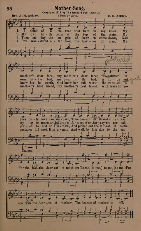 Sacred Solos and Duets: suitable for special music in church service, gospel meetings, Sunday school, Christian Endeavor, etc. page 59