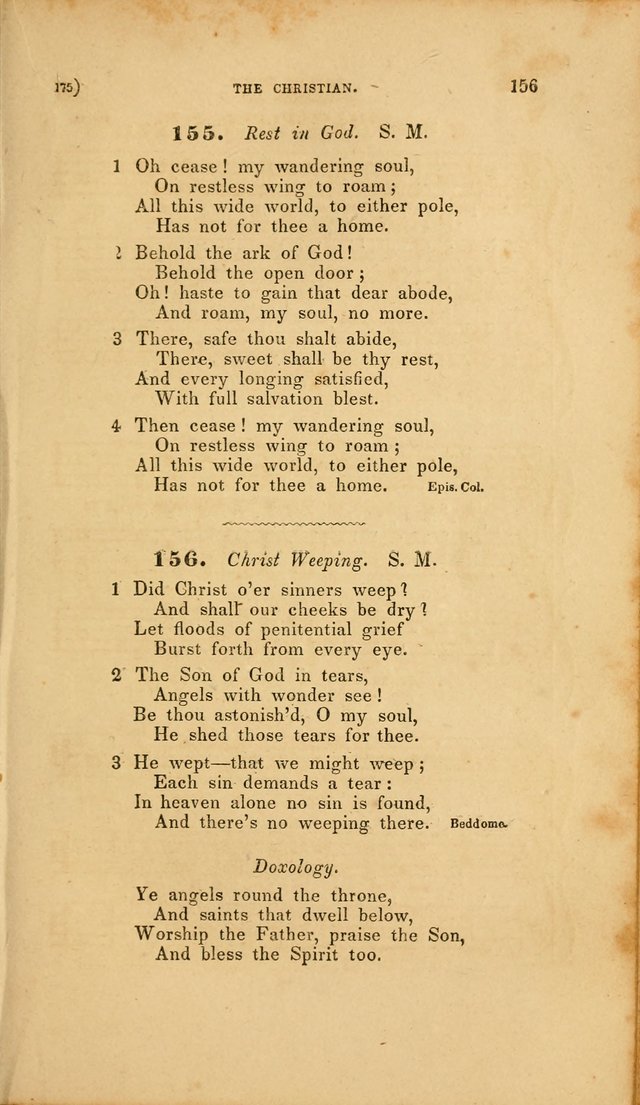 Sacred Songs for Family and Social Worship: comprising the most approved spiritual hymns with chaste and popular tunes page 175