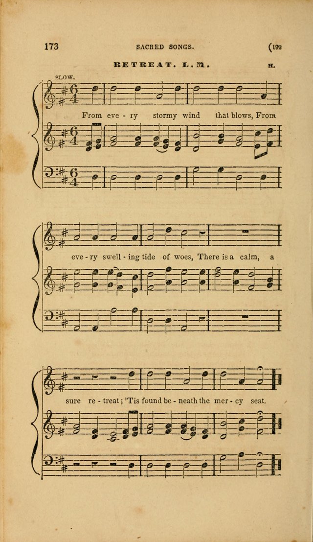 Sacred Songs for Family and Social Worship: comprising the most approved spiritual hymns with chaste and popular tunes page 192