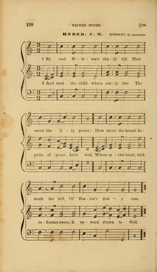 Sacred Songs for Family and Social Worship: comprising the most approved spiritual hymns with chaste and popular tunes page 218