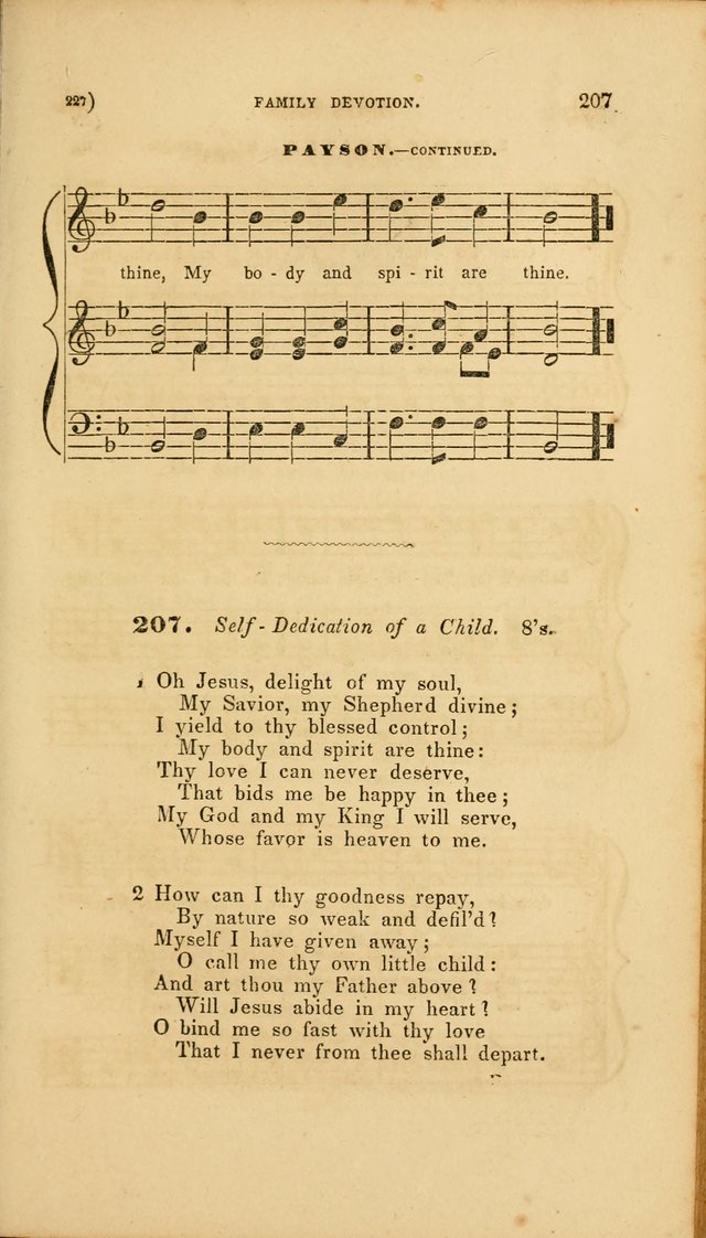 Sacred Songs for Family and Social Worship: comprising the most approved spiritual hymns with chaste and popular tunes page 227