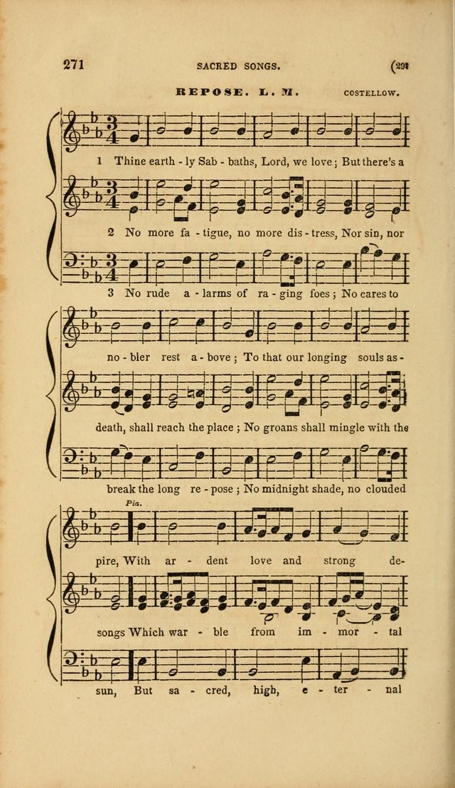 Sacred Songs for Family and Social Worship: comprising the most approved spiritual hymns with chaste and popular tunes page 298