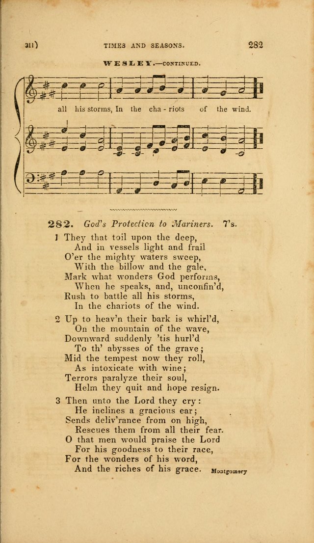 Sacred Songs for Family and Social Worship: comprising the most approved spiritual hymns with chaste and popular tunes page 311