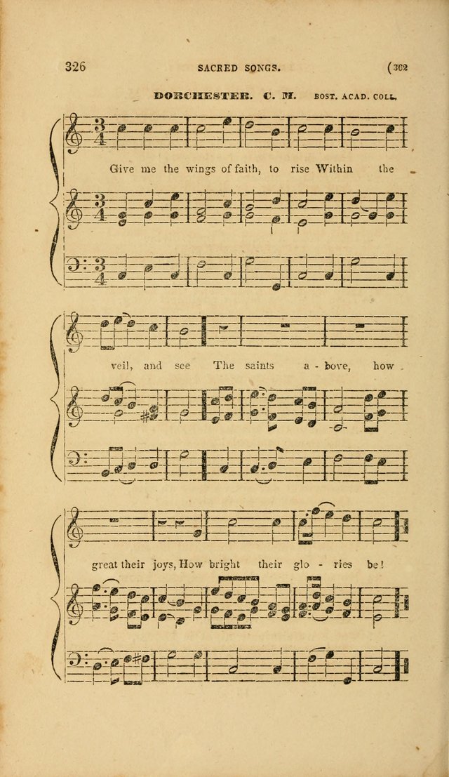 Sacred Songs for Family and Social Worship: comprising the most approved spiritual hymns with chaste and popular tunes page 362
