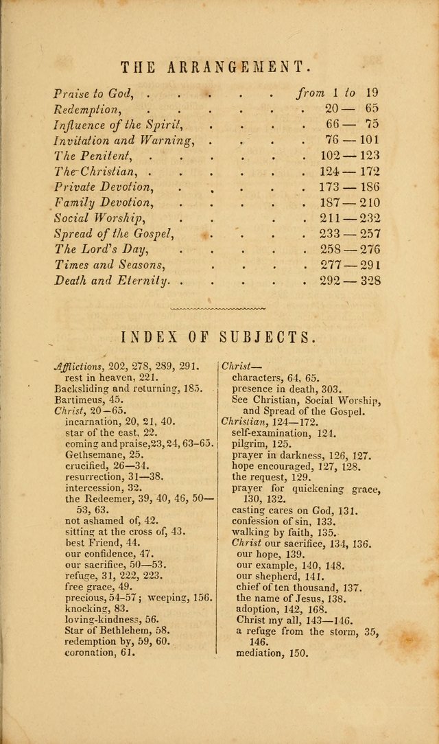 Sacred Songs for Family and Social Worship: comprising the most approved spiritual hymns with chaste and popular tunes page 367