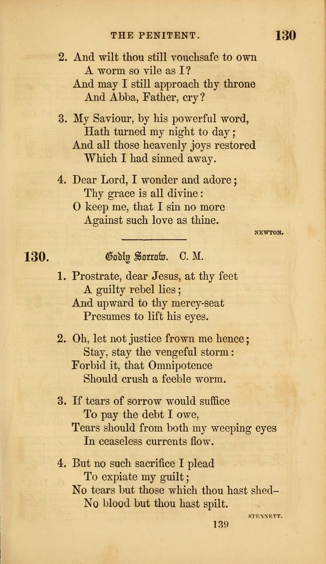 Sacred Songs for Family and Social Worship: comprising the most approved spiritual hymns with chaste and popular tunes ( New ed. rev. and enl.) page 141