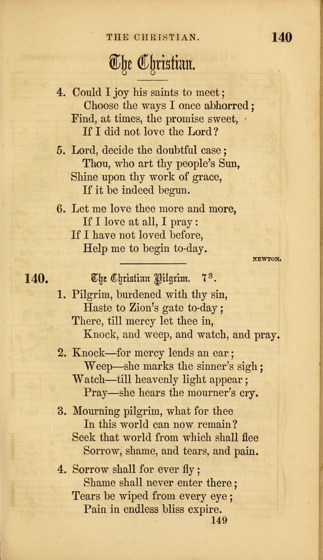 Sacred Songs for Family and Social Worship: comprising the most approved spiritual hymns with chaste and popular tunes ( New ed. rev. and enl.) page 151