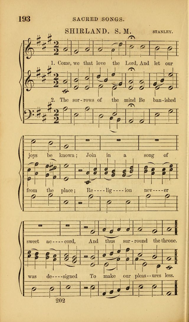 Sacred Songs for Family and Social Worship: comprising the most approved spiritual hymns with chaste and popular tunes ( New ed. rev. and enl.) page 204