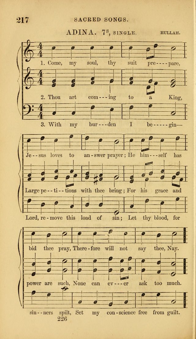 Sacred Songs for Family and Social Worship: comprising the most approved spiritual hymns with chaste and popular tunes ( New ed. rev. and enl.) page 228