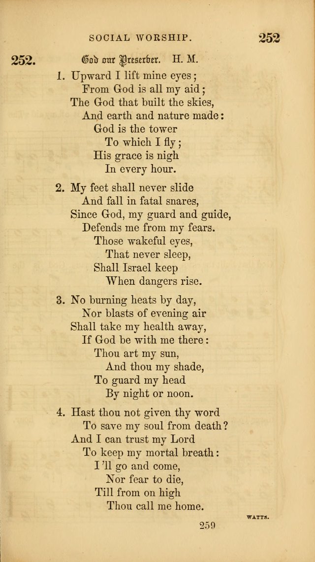 Sacred Songs for Family and Social Worship: comprising the most approved spiritual hymns with chaste and popular tunes ( New ed. rev. and enl.) page 261