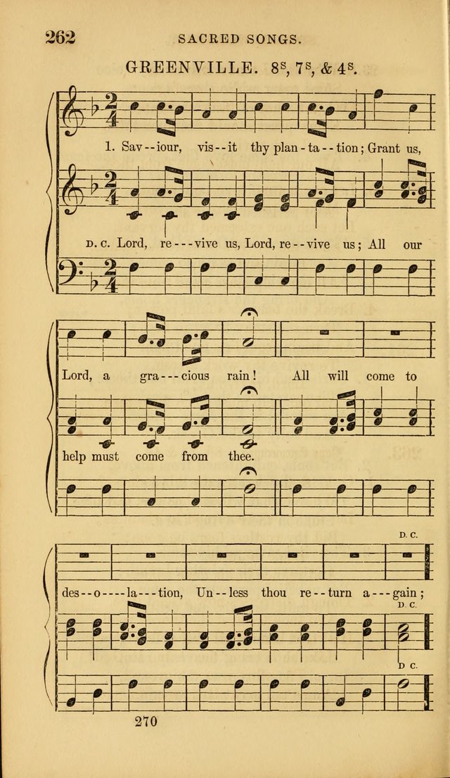 Sacred Songs for Family and Social Worship: comprising the most approved spiritual hymns with chaste and popular tunes ( New ed. rev. and enl.) page 272