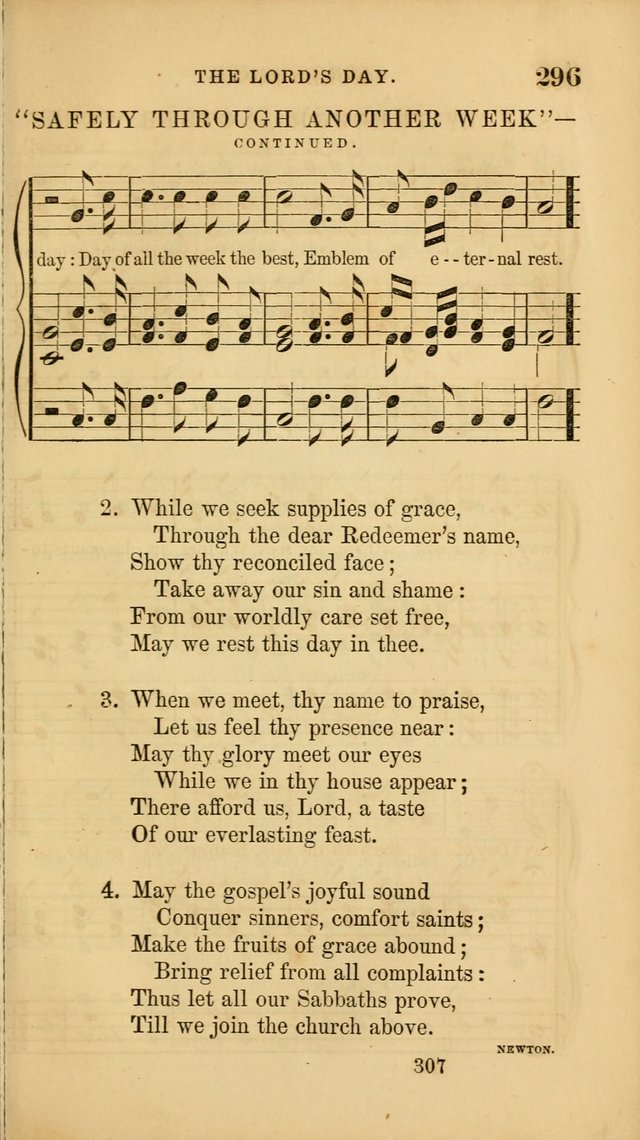 Sacred Songs for Family and Social Worship: comprising the most approved spiritual hymns with chaste and popular tunes ( New ed. rev. and enl.) page 309