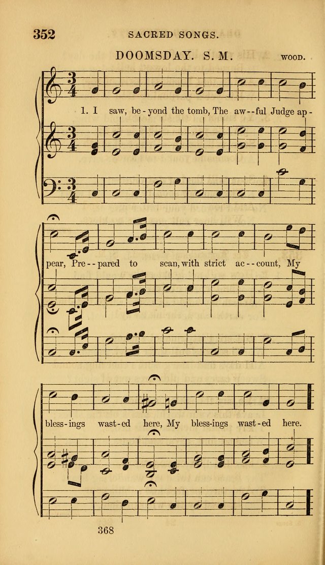 Sacred Songs for Family and Social Worship: comprising the most approved spiritual hymns with chaste and popular tunes ( New ed. rev. and enl.) page 370
