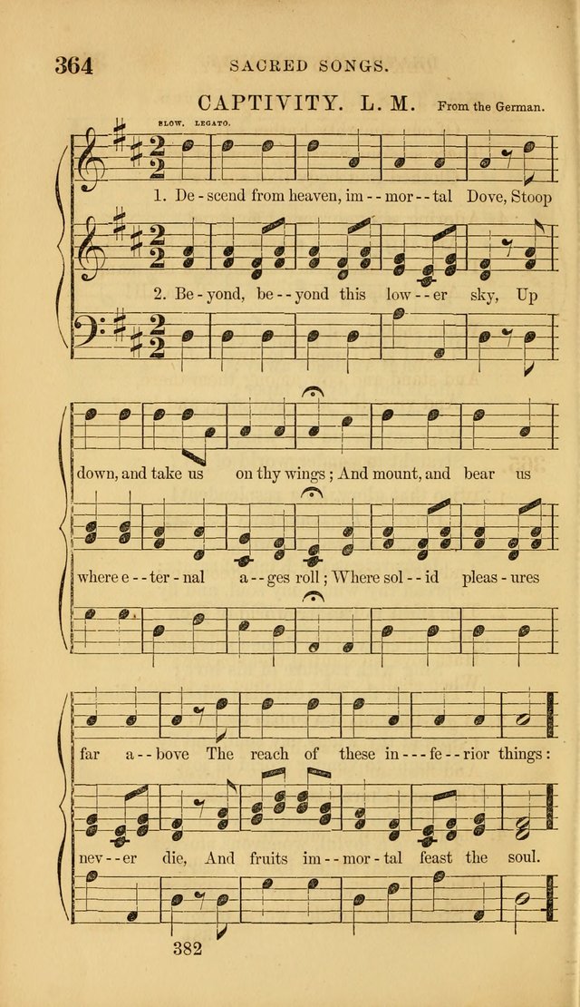 Sacred Songs for Family and Social Worship: comprising the most approved spiritual hymns with chaste and popular tunes ( New ed. rev. and enl.) page 384