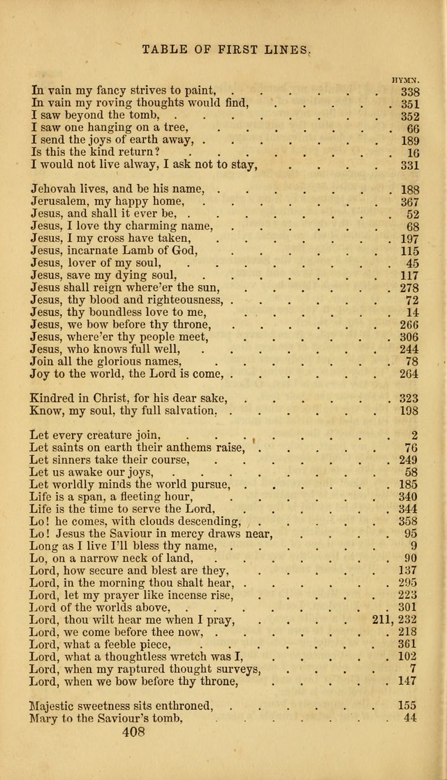 Sacred Songs for Family and Social Worship: comprising the most approved spiritual hymns with chaste and popular tunes ( New ed. rev. and enl.) page 410