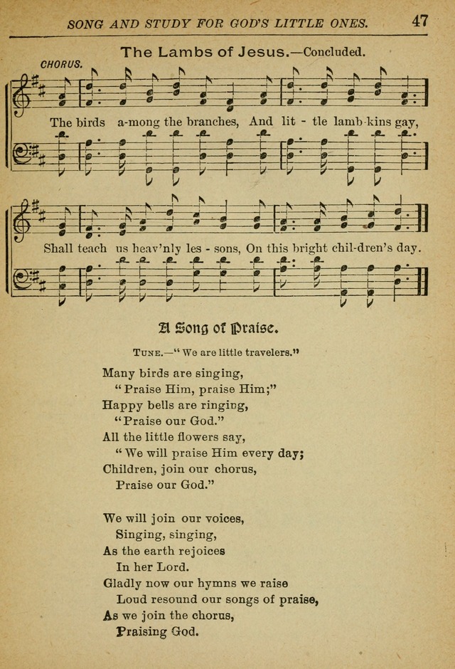 Song and Study for God