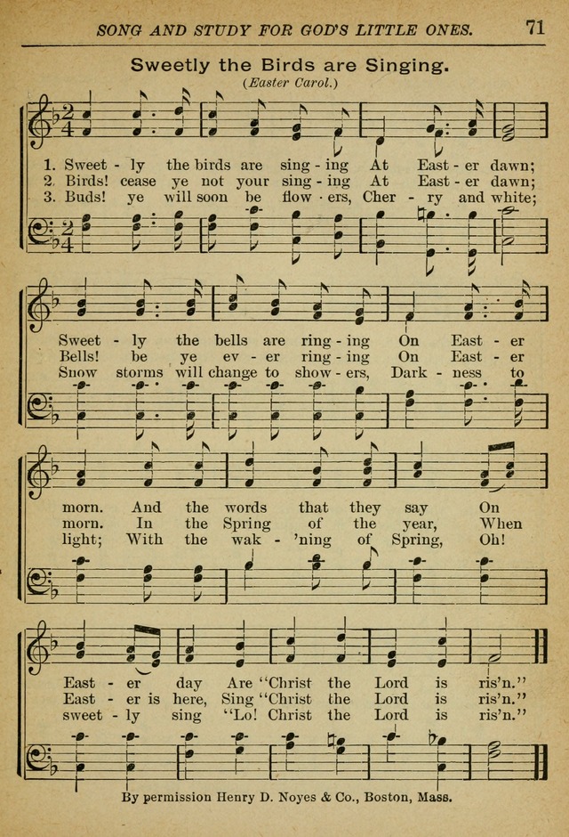 Song and Study for God