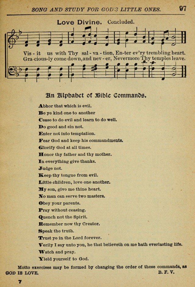 Song and Study for God