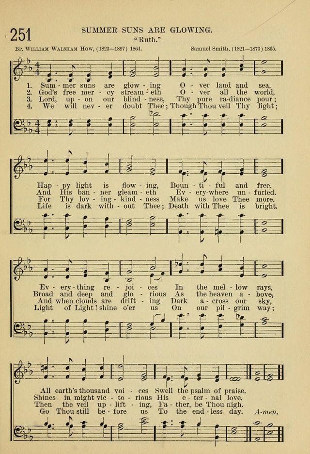 The Sunday School Hymnal: with offices of devotion page 264