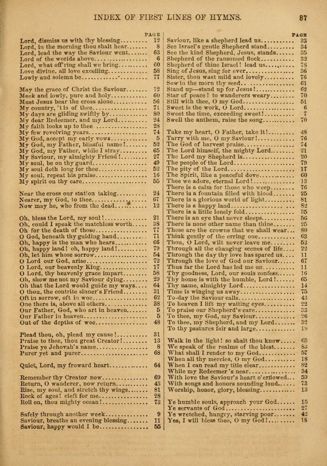 The Sabbath School Hymn and Tune Book: selected from the Sabbath hymn and tune book page 95