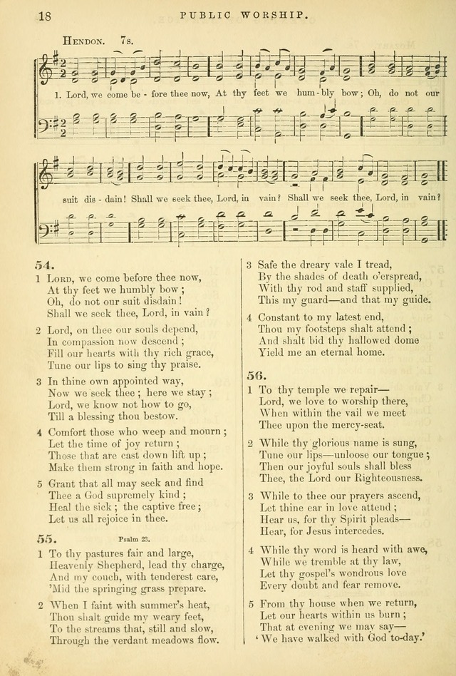Songs for the Sanctuary: or hymns and tunes for Christian worship page 18