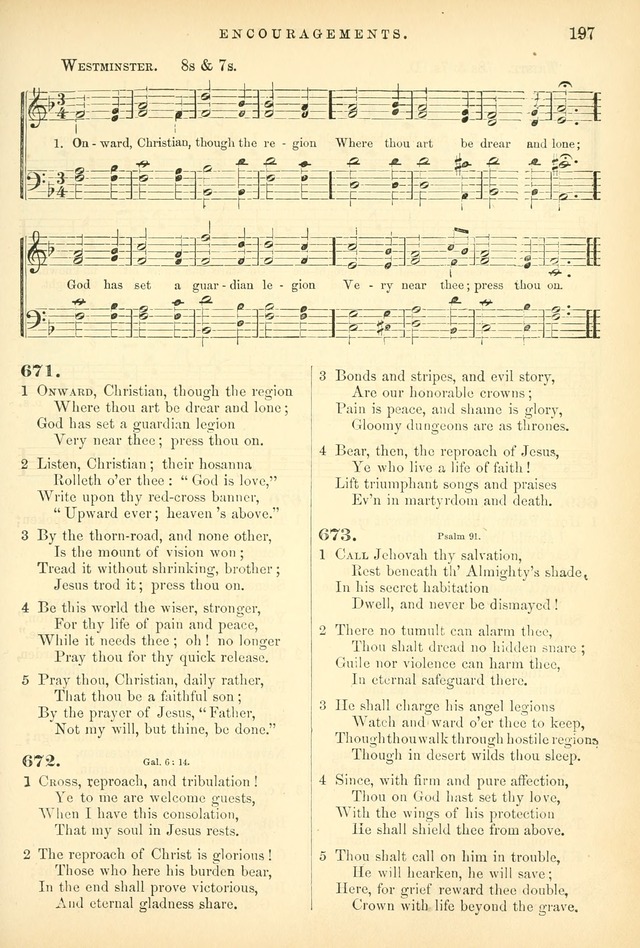 Songs for the Sanctuary: or hymns and tunes for Christian worship page 197