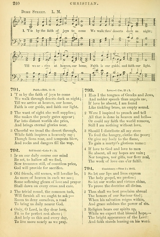 Songs for the Sanctuary: or hymns and tunes for Christian worship page 240