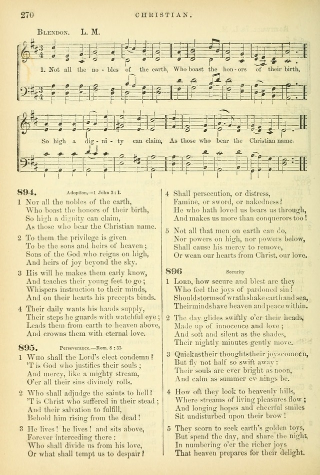 Songs for the Sanctuary: or hymns and tunes for Christian worship page 270