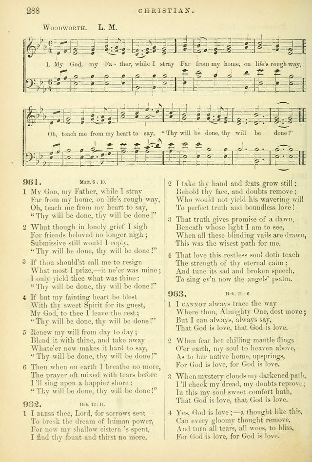 Songs for the Sanctuary: or hymns and tunes for Christian worship page 288