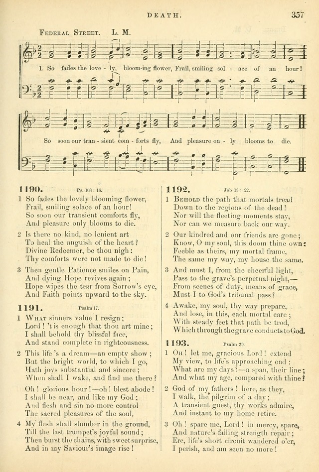 Songs for the Sanctuary: or hymns and tunes for Christian worship page 357