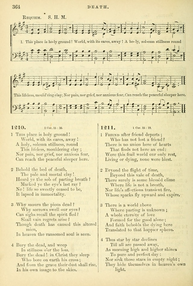 Songs for the Sanctuary: or hymns and tunes for Christian worship page 364