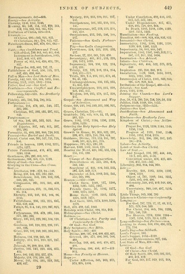 Songs for the Sanctuary: or hymns and tunes for Christian worship page 449