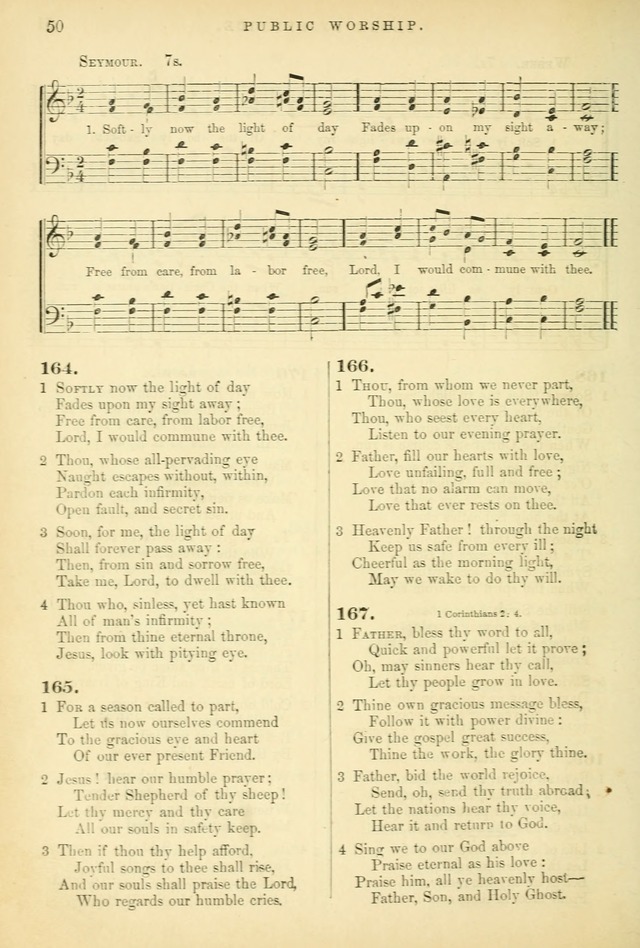 Songs for the Sanctuary: or hymns and tunes for Christian worship page 50