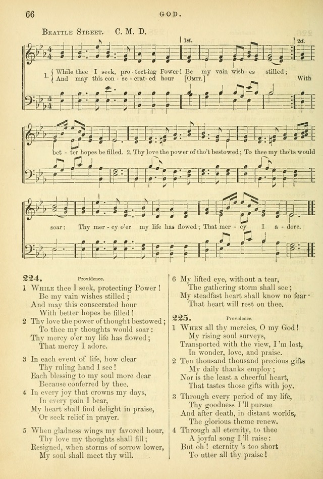 Songs for the Sanctuary: or hymns and tunes for Christian worship page 66