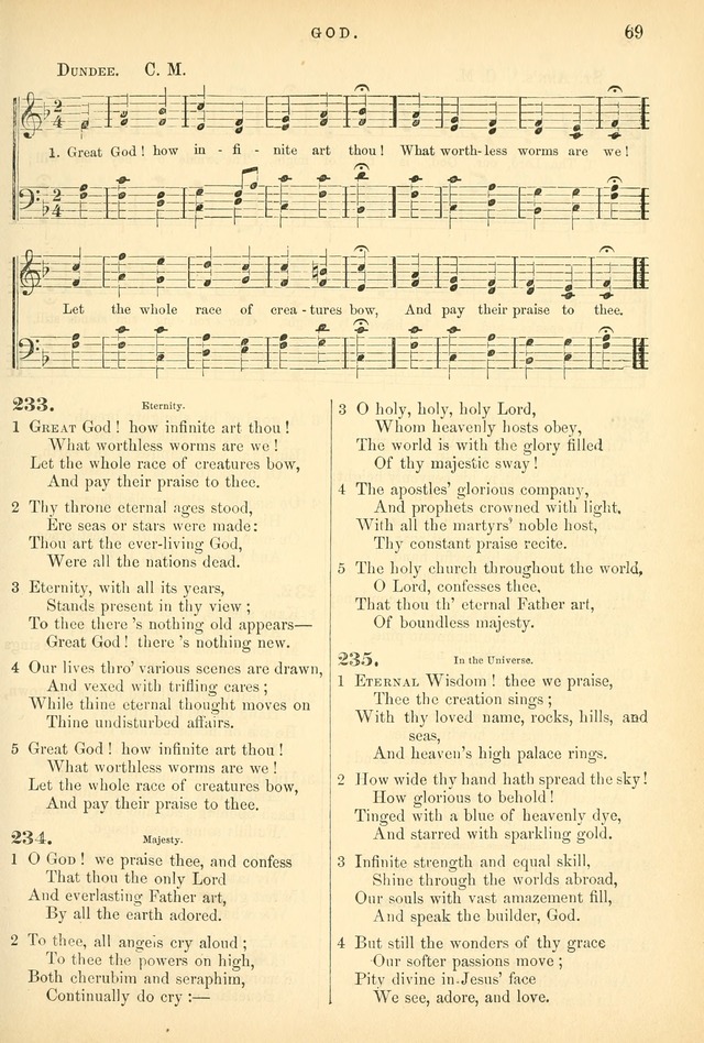 Songs for the Sanctuary: or hymns and tunes for Christian worship page 69