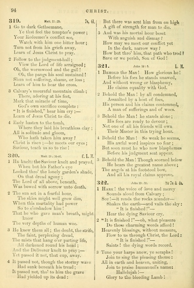 Songs for the Sanctuary: or hymns and tunes for Christian worship page 94