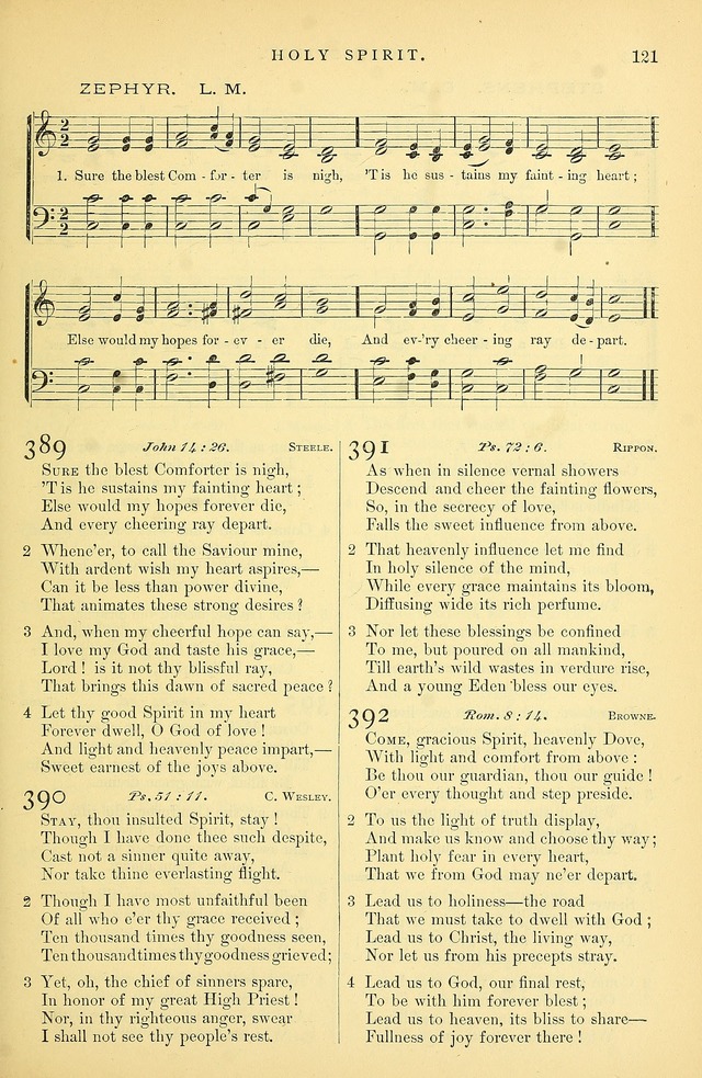 Songs for the Sanctuary: or hymns and tunes for Christian Worship page 122