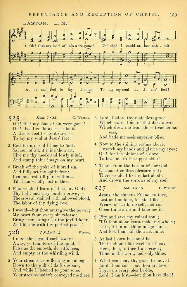 Songs for the Sanctuary: or hymns and tunes for Christian Worship page 160