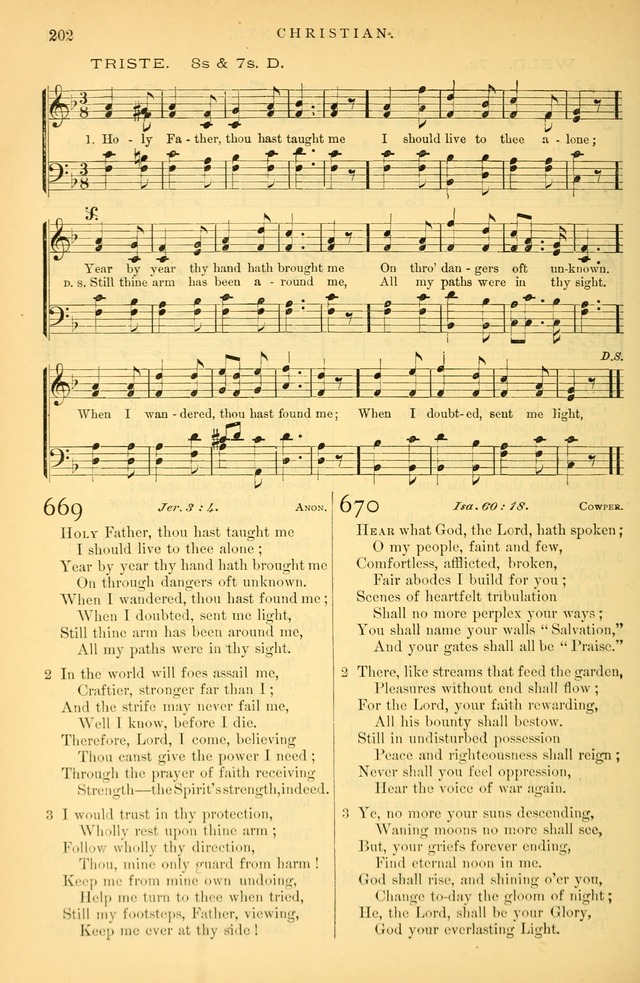 Songs for the Sanctuary: or hymns and tunes for Christian Worship page 203