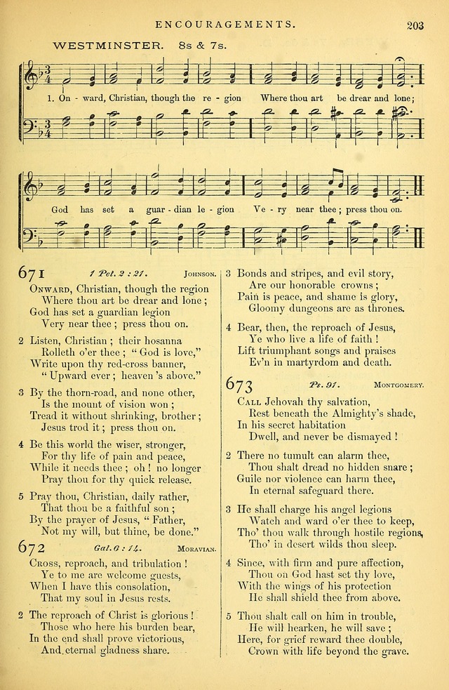 Songs for the Sanctuary: or hymns and tunes for Christian Worship page 204