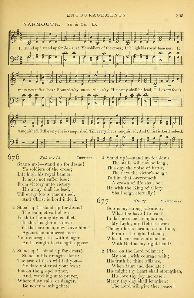 Songs for the Sanctuary: or hymns and tunes for Christian Worship page 206