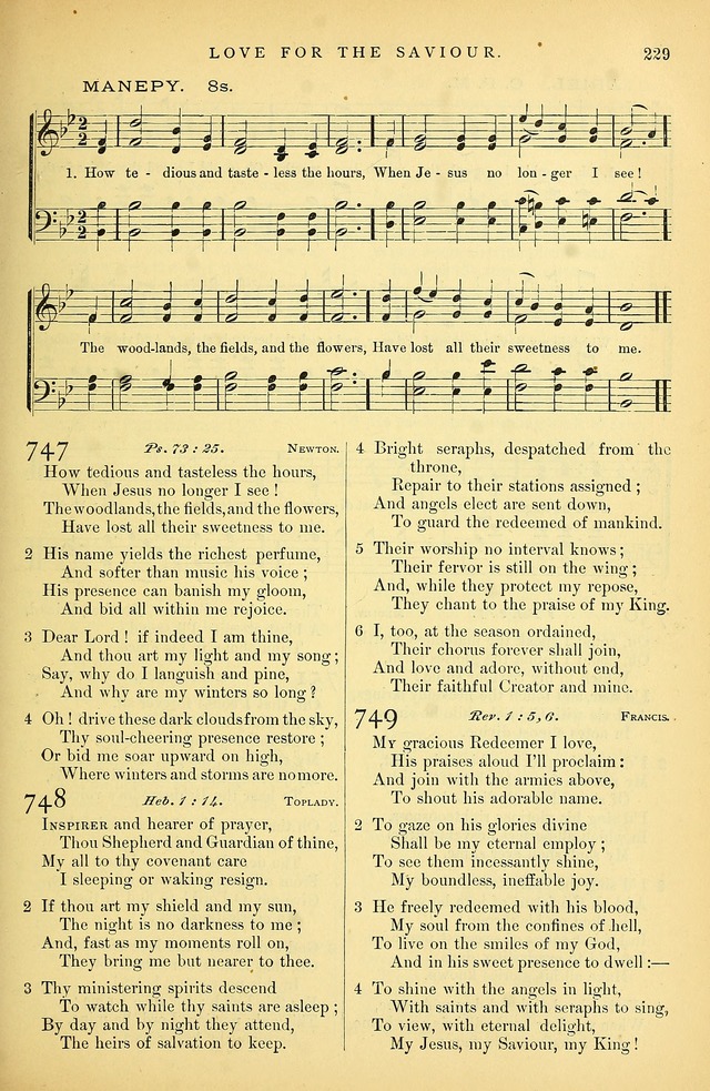 Songs for the Sanctuary: or hymns and tunes for Christian Worship page 230