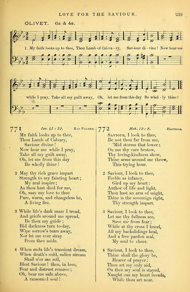 Songs for the Sanctuary: or hymns and tunes for Christian Worship page 240