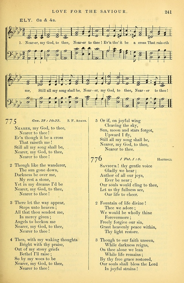 Songs for the Sanctuary: or hymns and tunes for Christian Worship page 242