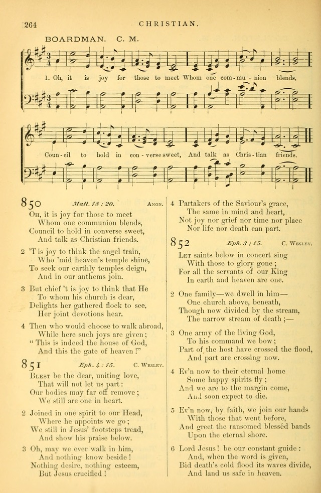 Songs for the Sanctuary: or hymns and tunes for Christian Worship page 265